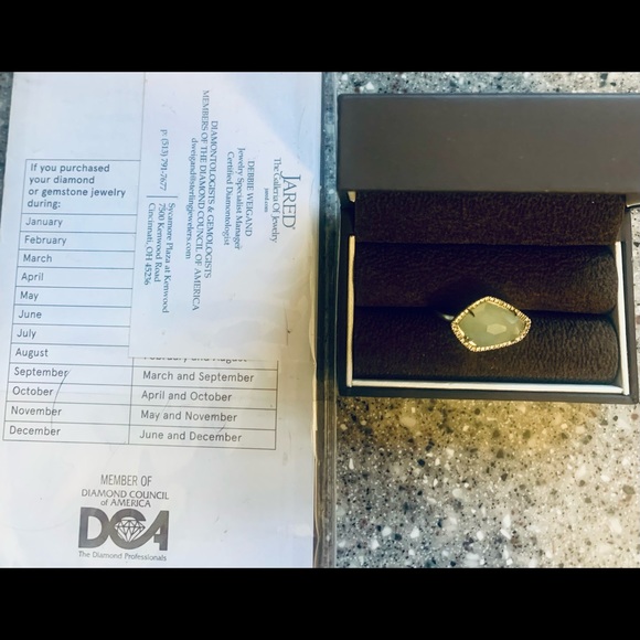 925 Sterling Silver Topaz Ring - Picture 2 of 4